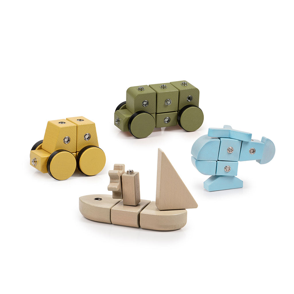 Snap Block Vehicles 32pc Set