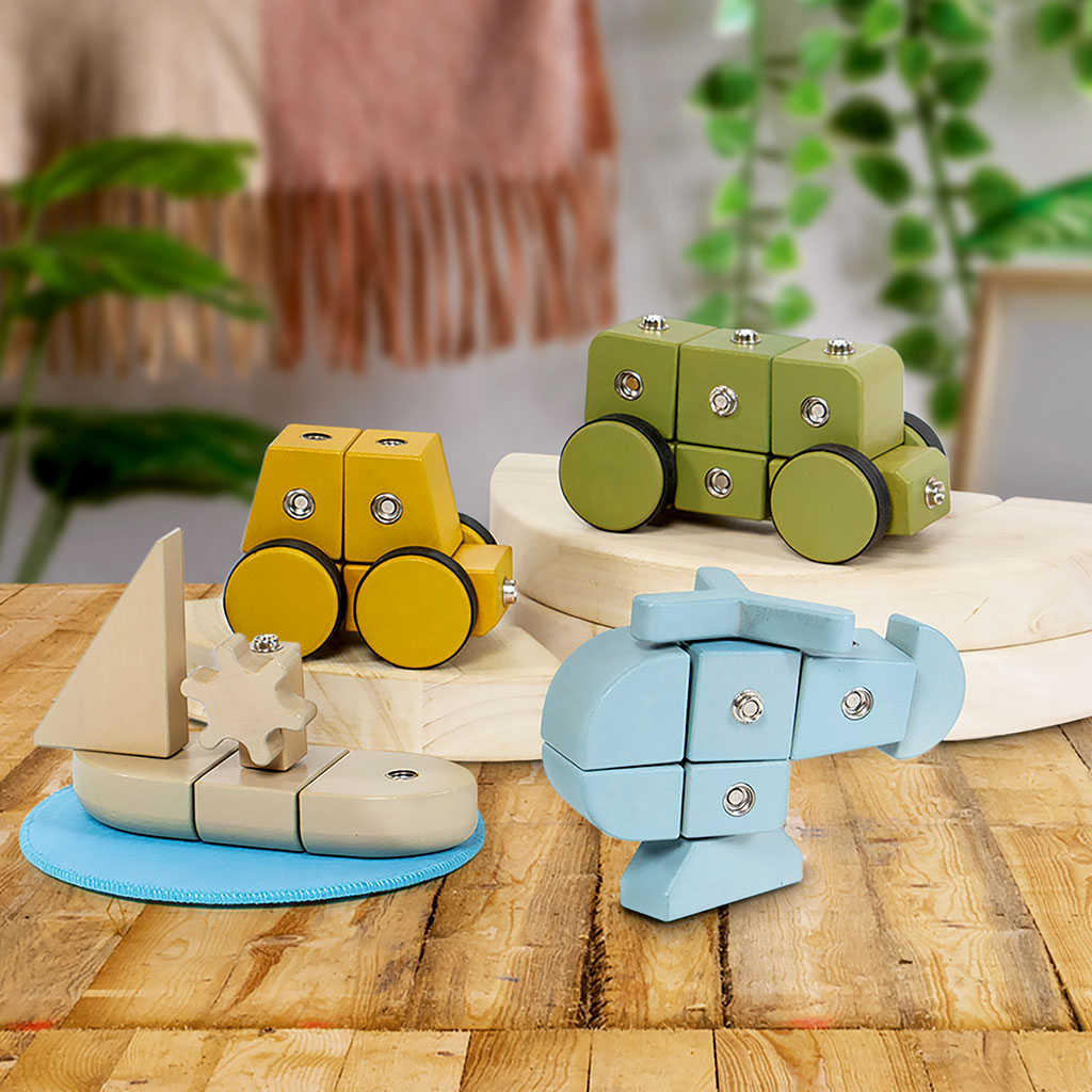 Snap Block Vehicles 32pc Set