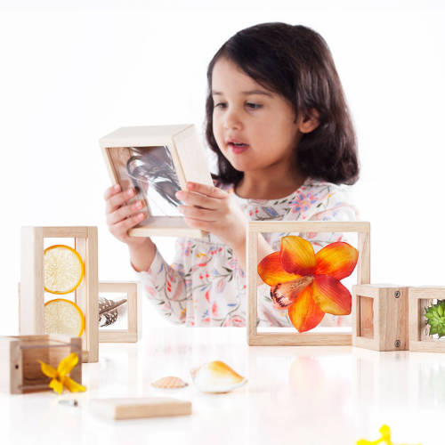 Treasure Blocks - Clear - Educating Kids