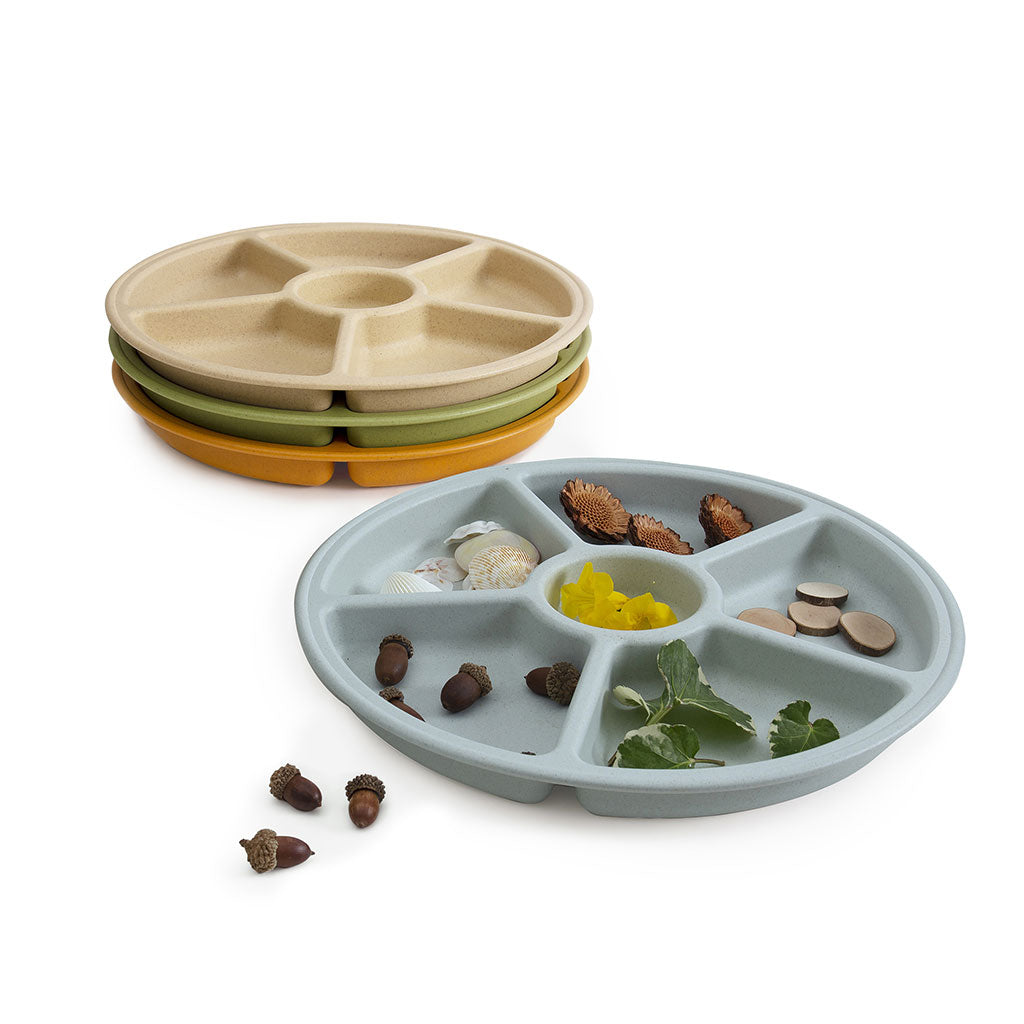 Loose Parts Sorting Trays - Set of 4 - Earth