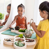 Loose Parts Organic Wooden Trays - Set of 3