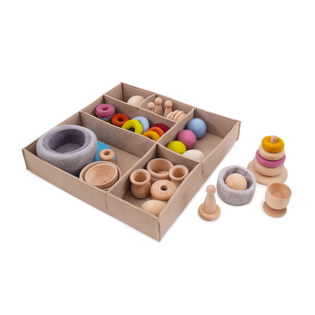 Container Play Toddler Loose Parts STEM Kit