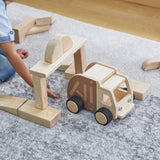 Wooden Garbage Truck - Educating Kids