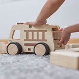 Wooden Fire Truck