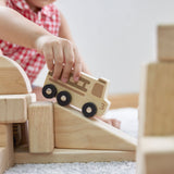 Mini Wooden Trucks - Set of 10