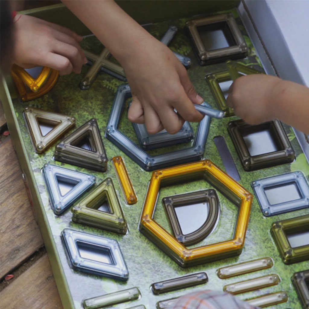 PowerClix Frames Natural - 74pc Set