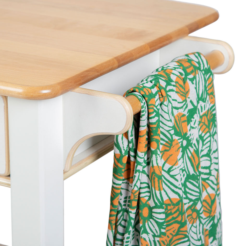 Sense of Place Kitchen Island and Stools Set