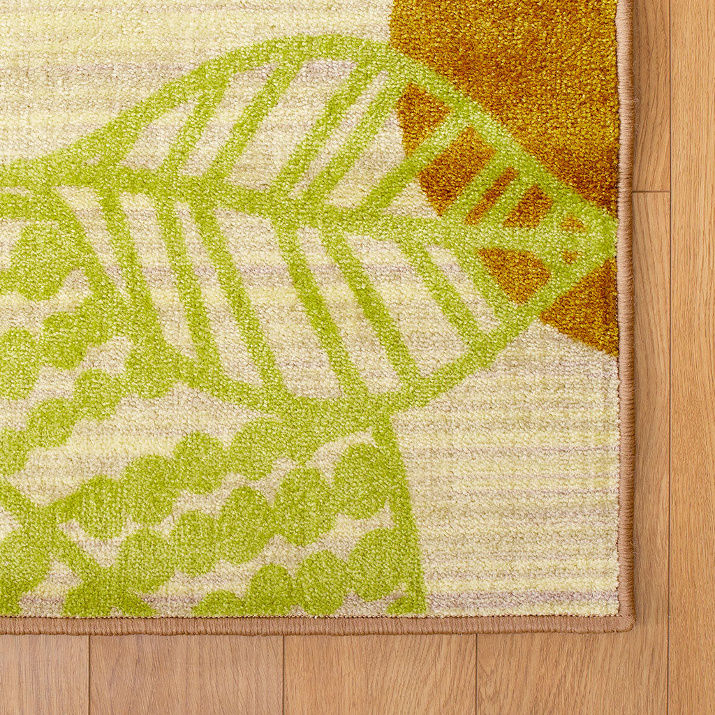 Sense of Place Leaf Carpet - Green