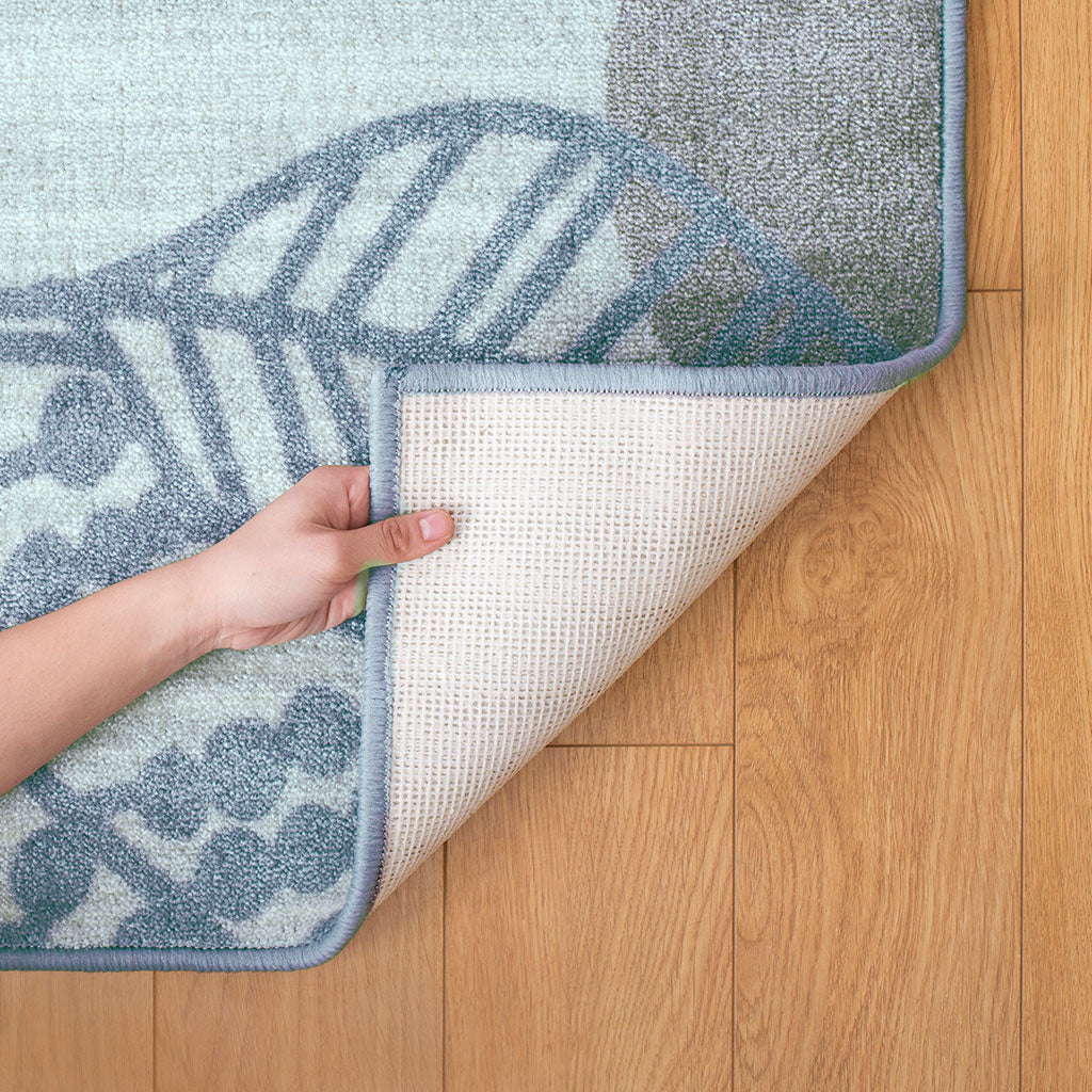 Sense of Place Leaf Carpet - Blue