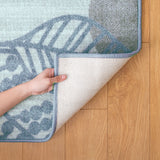 Sense of Place Leaf Carpet - Blue