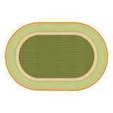 Sense of Place Oval Carpet - Green