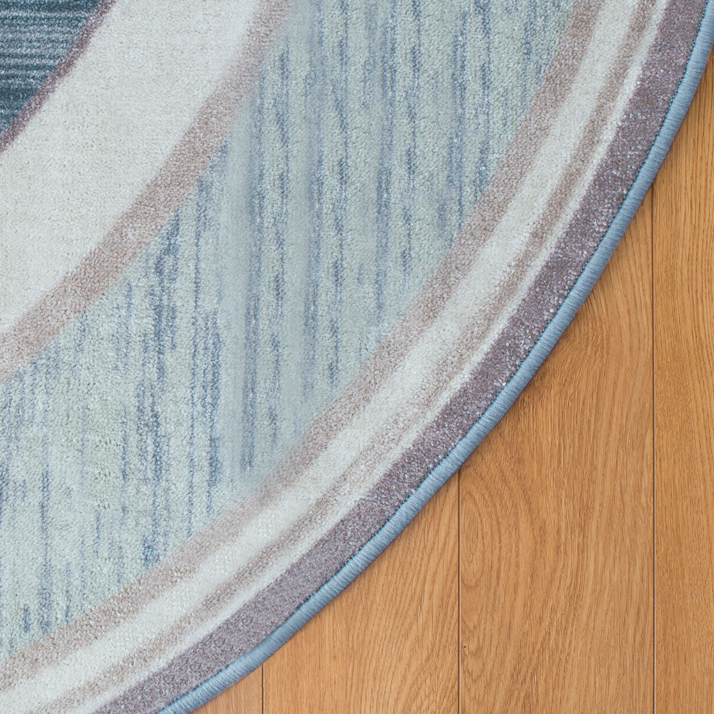 Sense of Place Oval Carpet - Blue