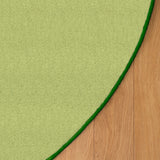Sense of Place Round Carpet - Light Green