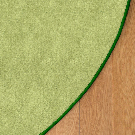 Sense of Place Round Carpet - Light Green