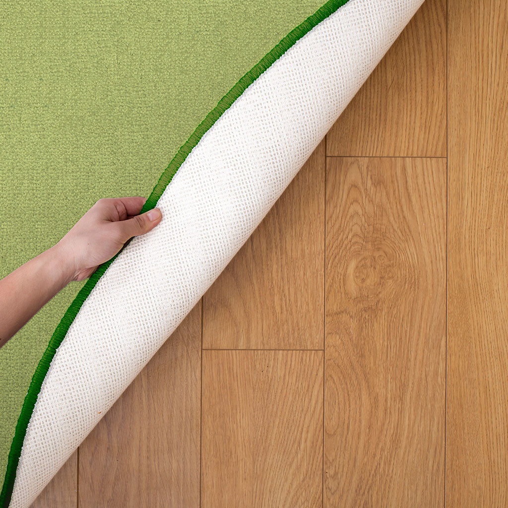 Sense of Place Round Carpet - Light Green