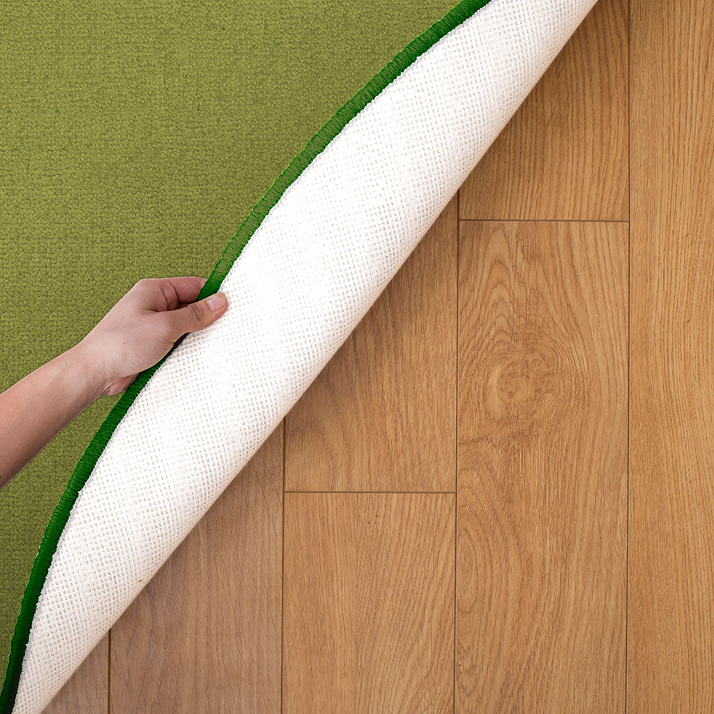 Sense of Place Round Carpet - Dark Green