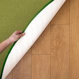 Sense of Place Round Carpet - Dark Green