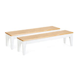 Sense of Place Farmhouse Benches - Set of 2