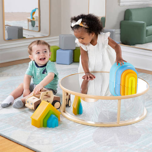 Curious Crawler Mirrored Play Table - Educating Kids