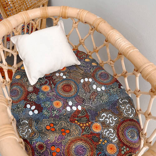 Buderigar Dreaming - Doll's bedding set