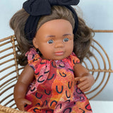 Crow Women Dreaming Indigenous Dress - 38cm