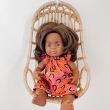 Crow Women Dreaming Indigenous Dress - 38cm