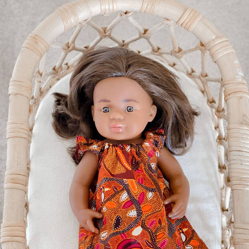 Kookaburra Indigenous Dress - 38cm - Educating Kids