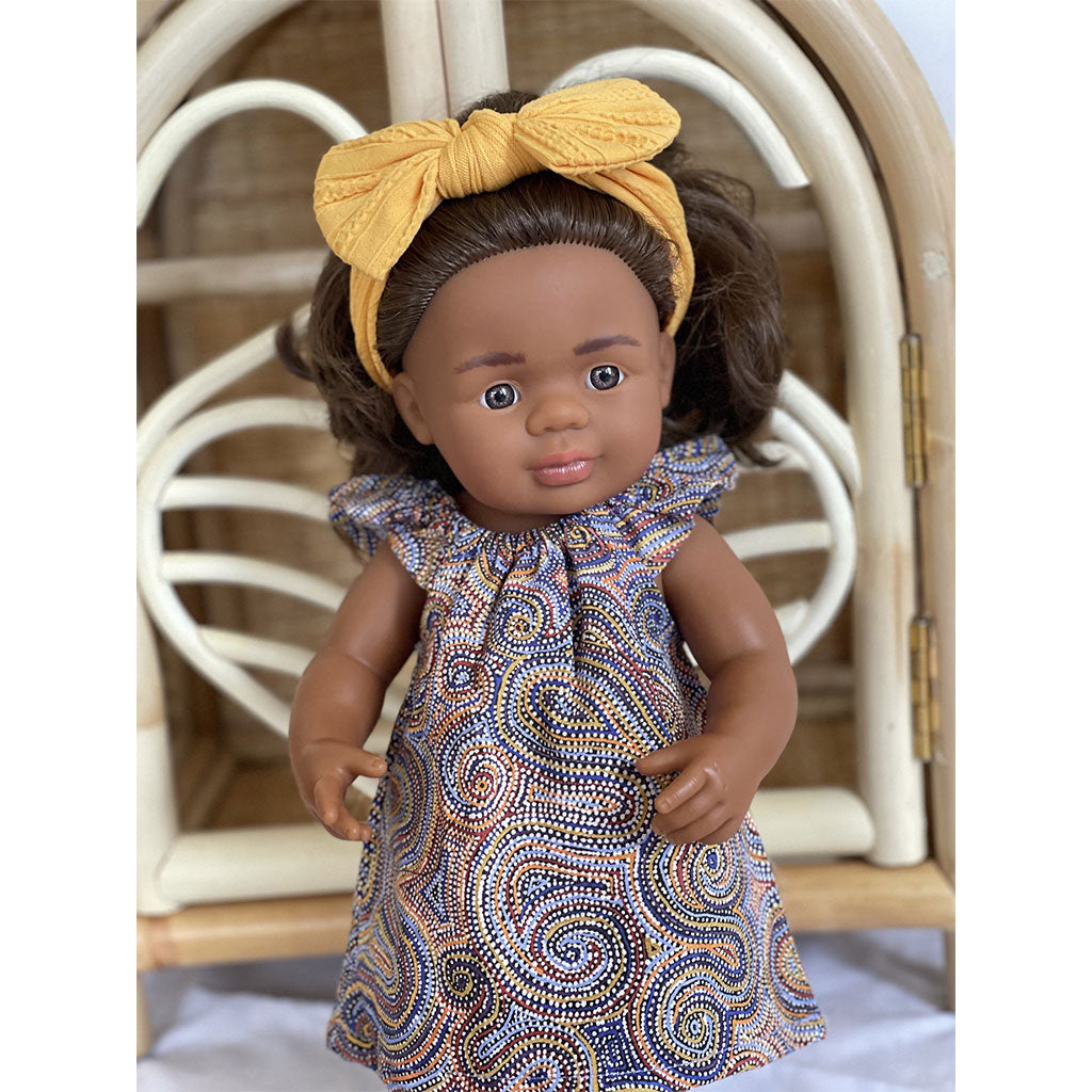 Mina Mina Dreaming Indigenous Dress - 38cm