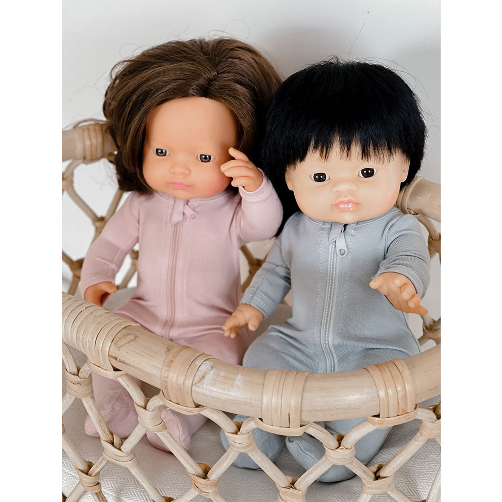 Blue Doll Onesie 32-38cm