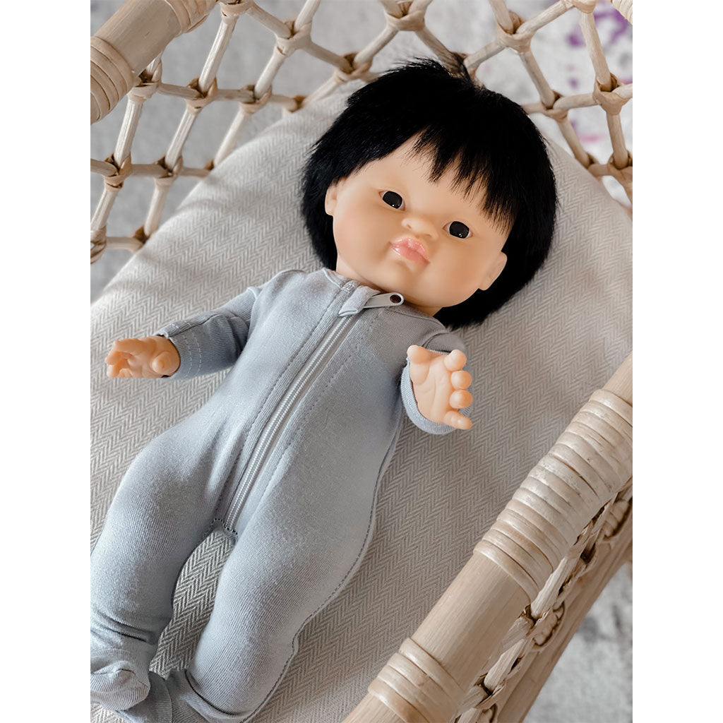 Blue Doll Onesie 32-38cm