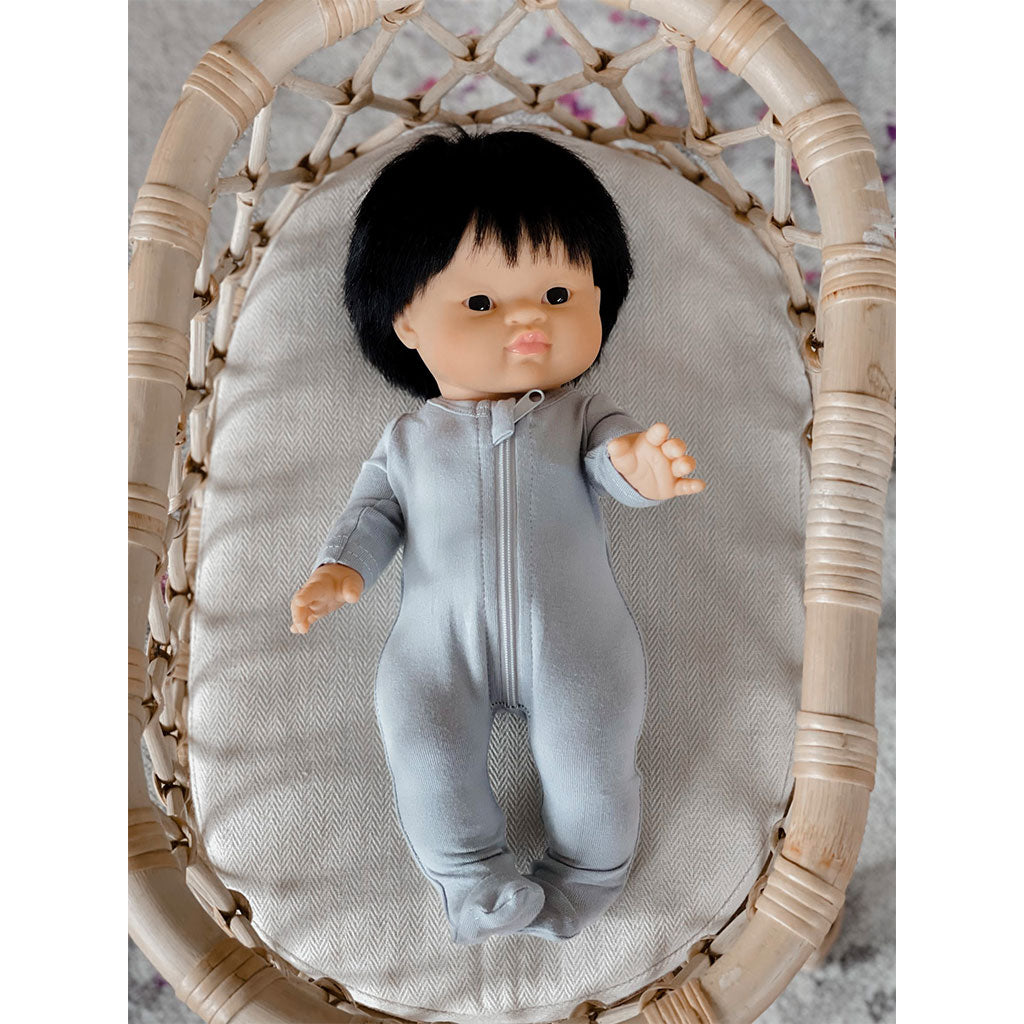 Blue Doll Onesie 32-38cm
