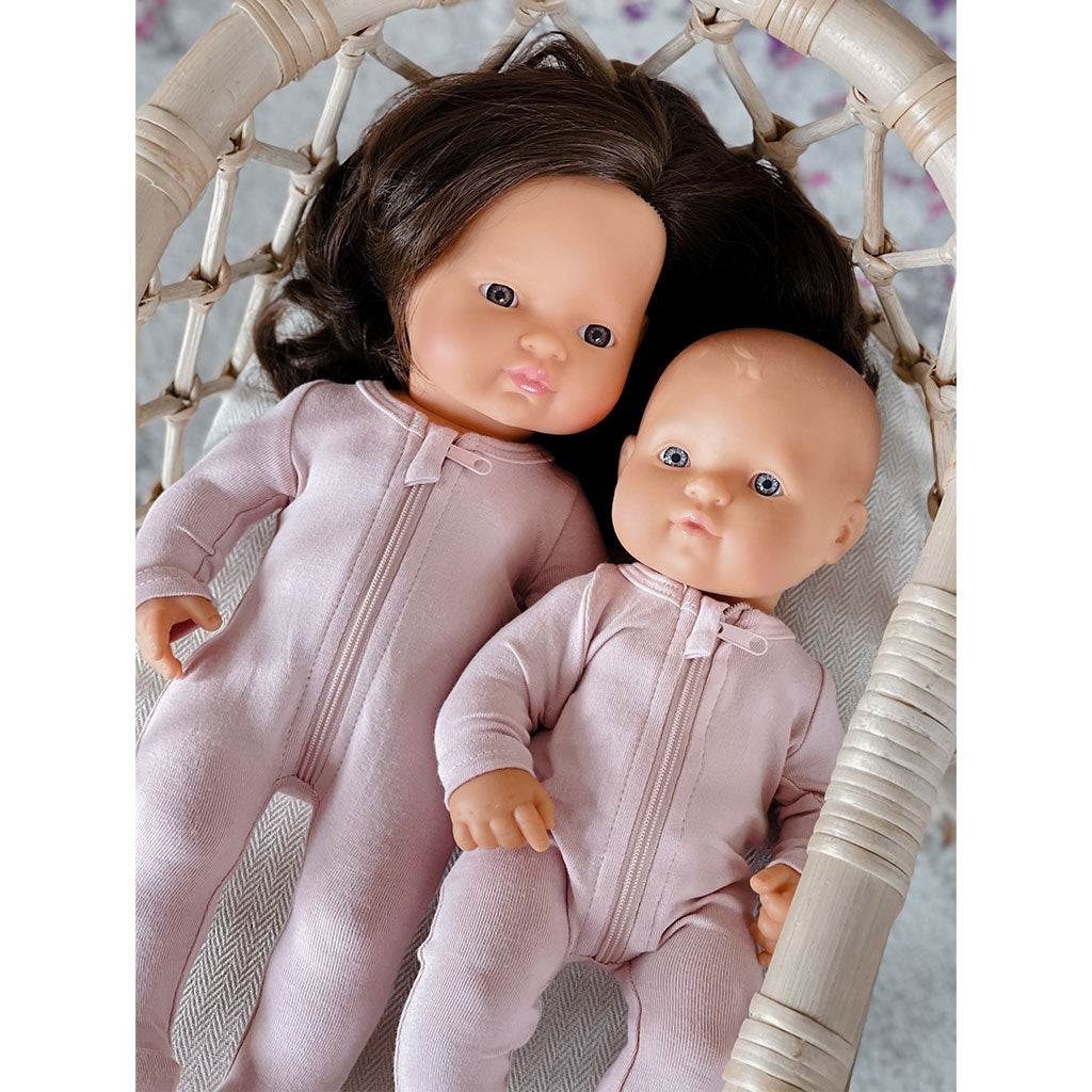 Pink Doll Onesie 32-38cm