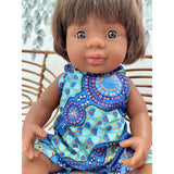 Water Dreaming Overalls - 38cm