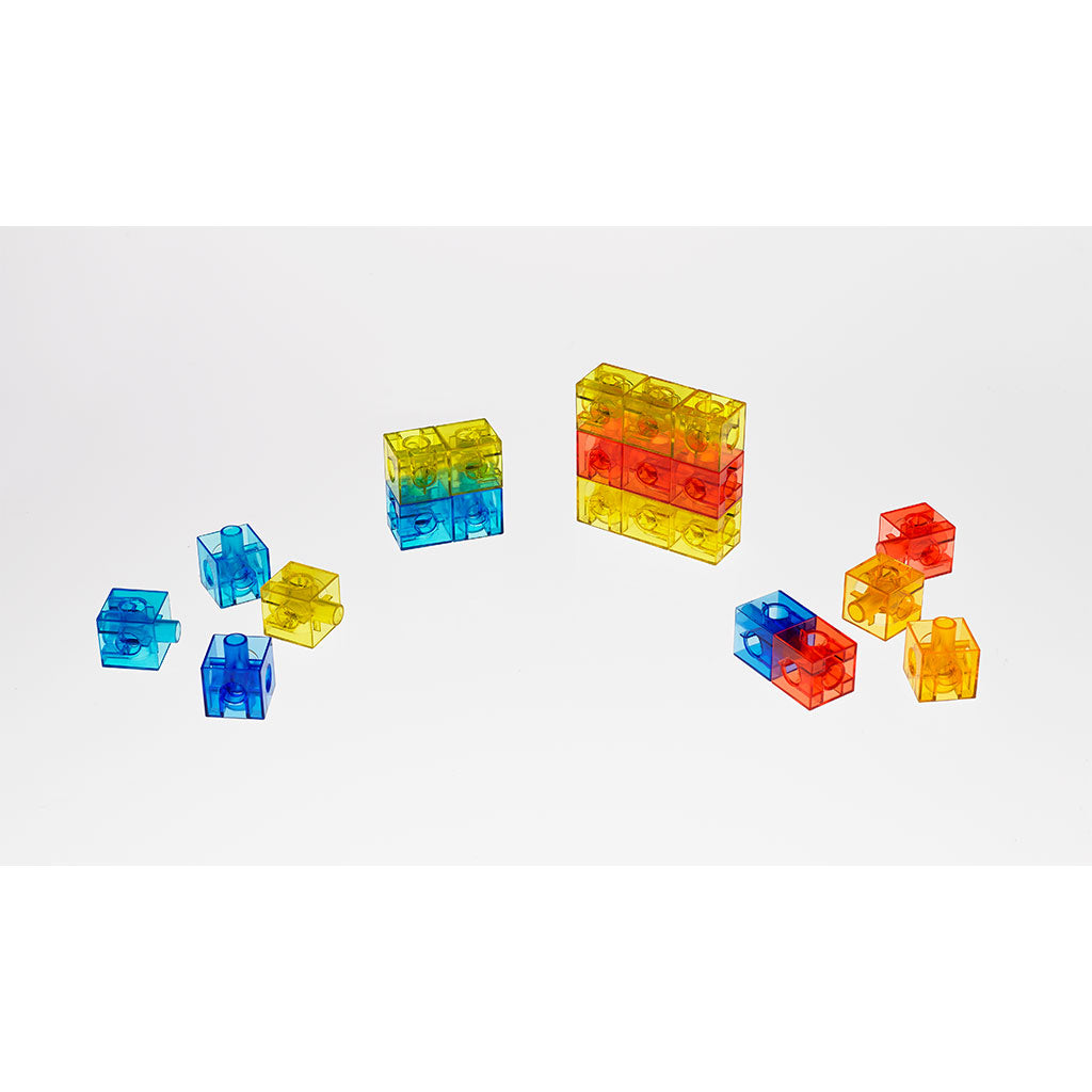 Translucent Linking Cubes - 100pc