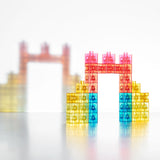 Translucent Linking Cubes - 100pc
