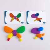 Rainbow Pebbles with Container - 36pc