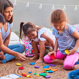 Rainbow Pebbles with Container - 36pc