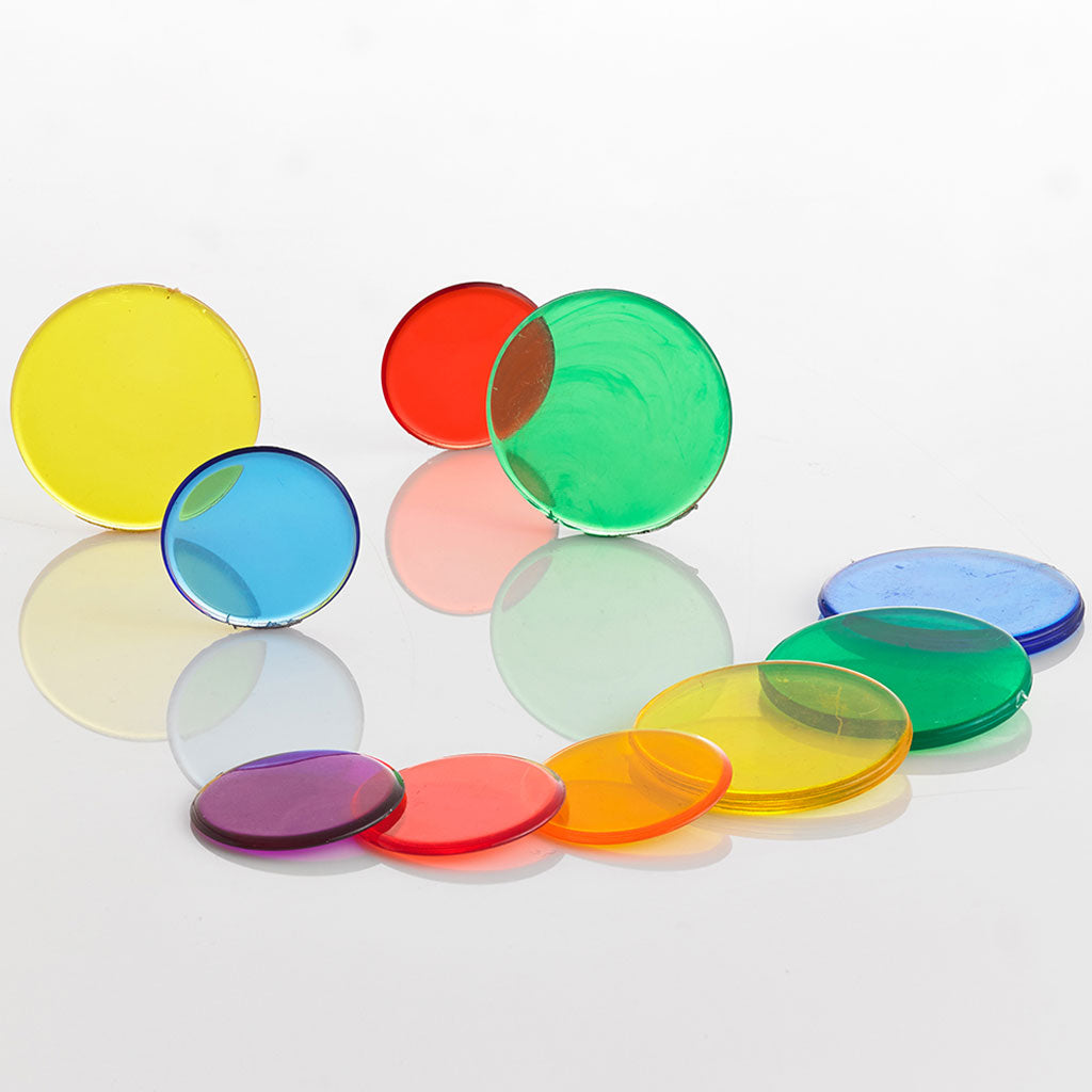 Translucent Counters Round - 500pc | Educating Kids