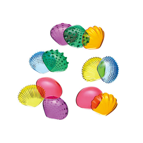 Translucent Tactile Shells 4cm - 72pc - Educating Kids
