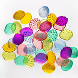 Translucent Tactile Shells 5.4cm - 36pc