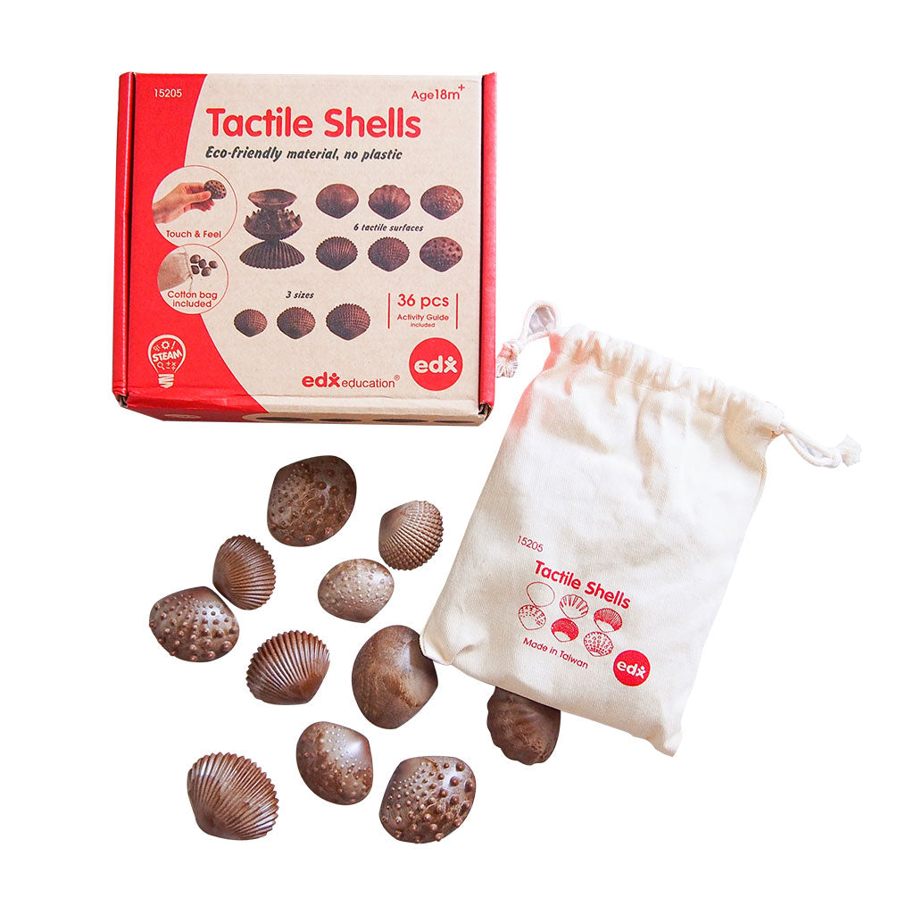 Tactile Shells - 36pc