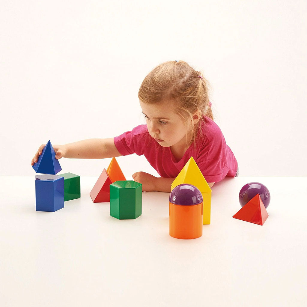 8cm Geometric Solids - 12pc