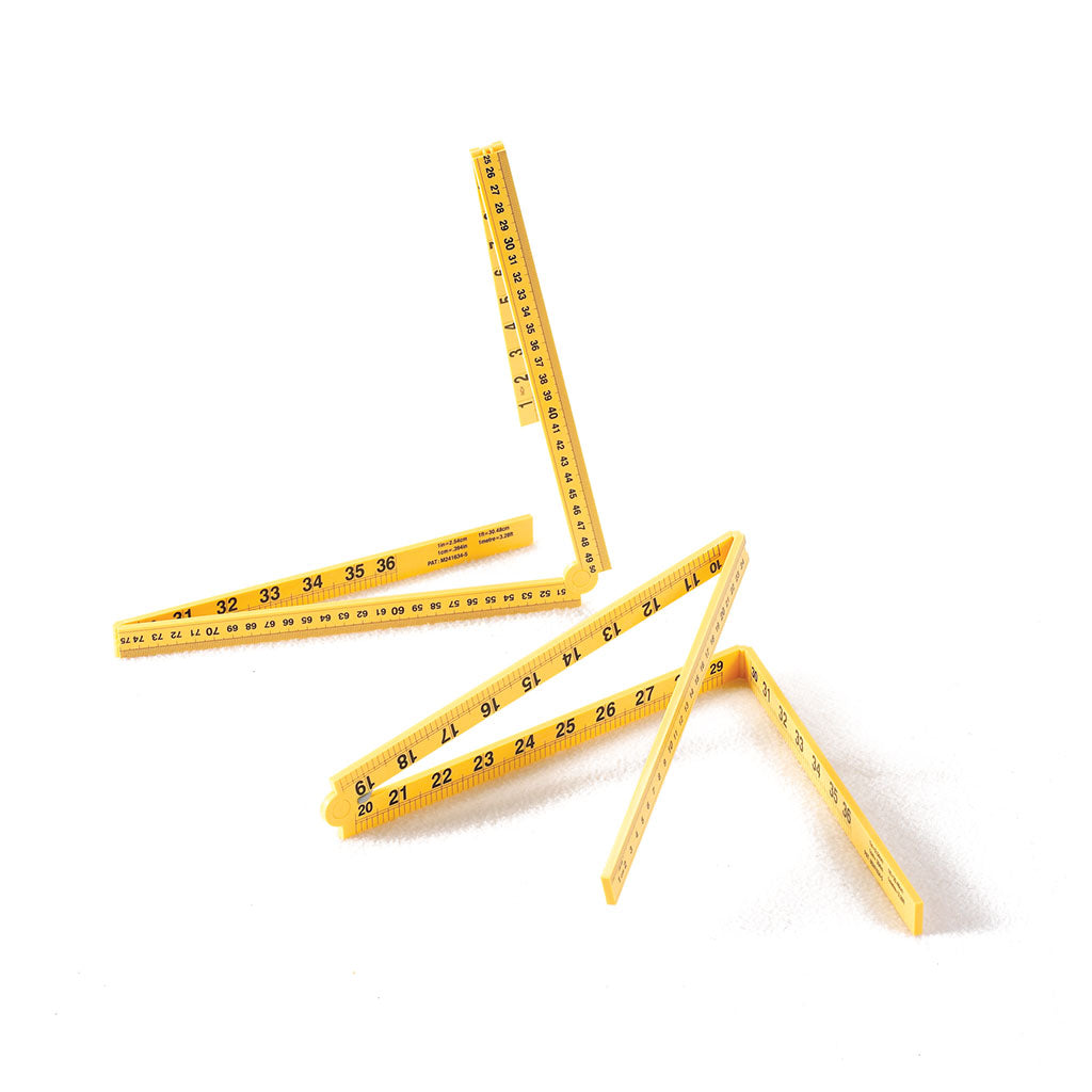 Folding Meter Sticks - 5pc