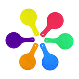 Colour Paddles - Set of 6