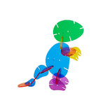 Interlocking Rainbow Pebbles - 72pc