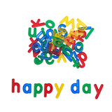 Translucent Letters and Number Set - 36pc