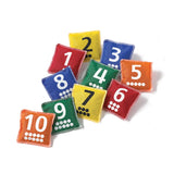 Bean Bags - Number & Dot 1 to 10 - 10cm