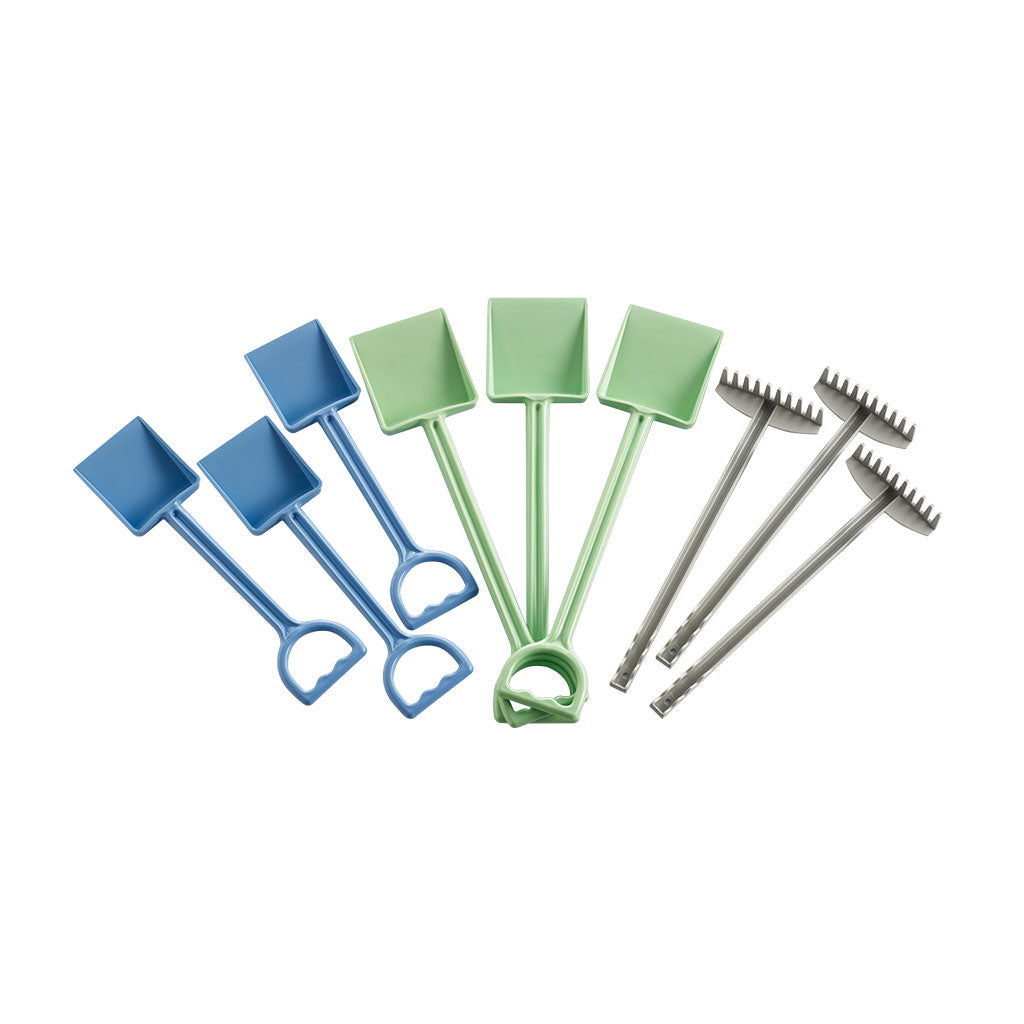 Green n Play Rakes & Shovels Set - 9pc