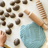 Wooden Rolling Pin 21cm - Set of 4