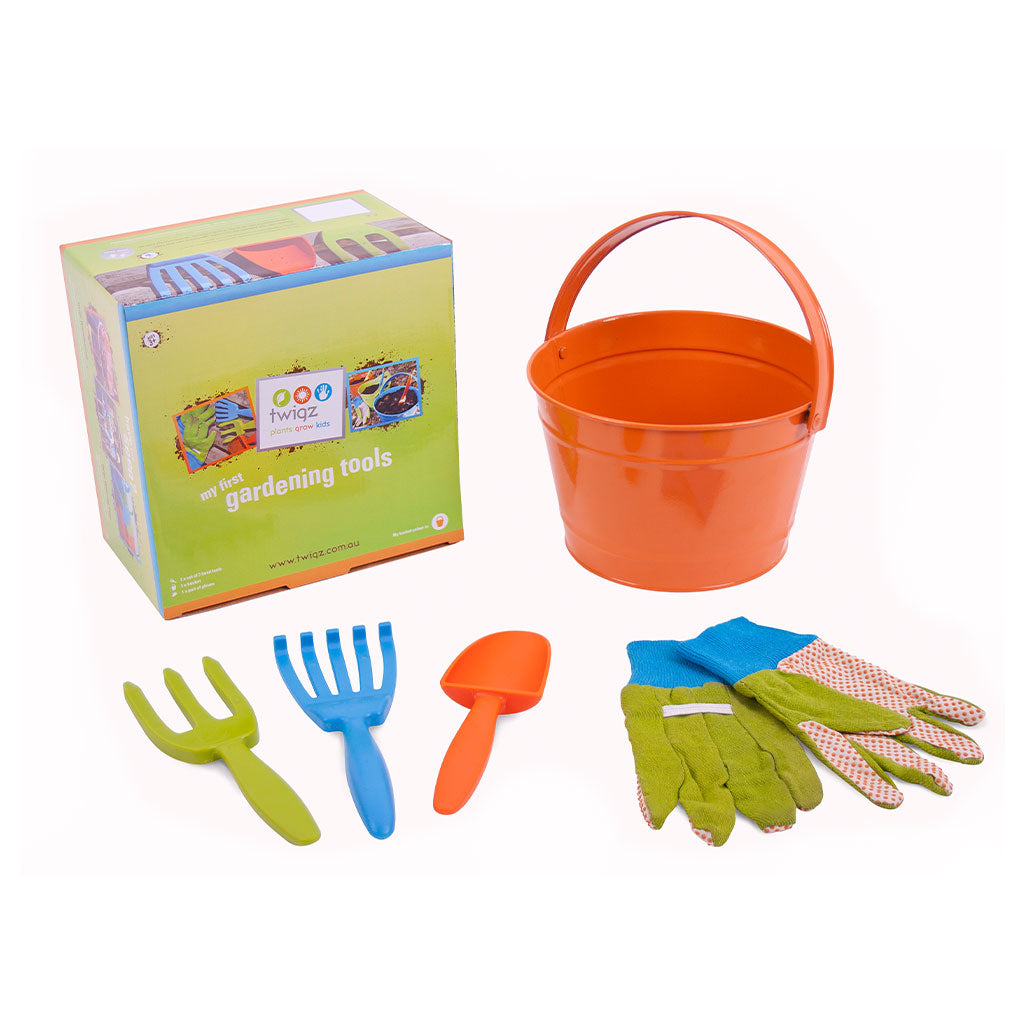 Twigz Green My First Gardening Tools
